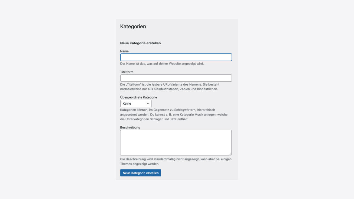 WP_Kategorien