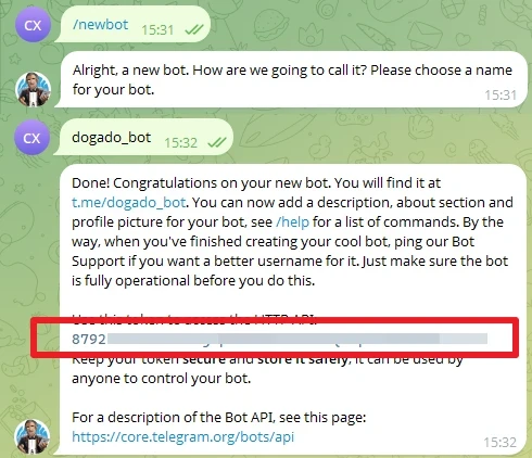 Telegram-Chat-Screenshot mit grünen und violetten Chatblasen; rotes Rechteck markiert die Zahl 8792.